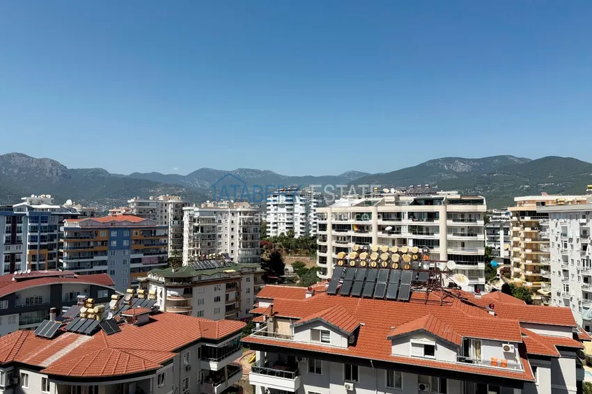 Purchase 2+1 apartment in Tosmur - furnished, with sea and mountain views, suitable for a residence permit 20