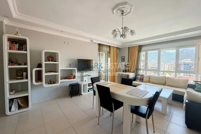 Purchase 2+1 apartment in Tosmur - furnished, with sea and mountain views, suitable for a residence permit 6