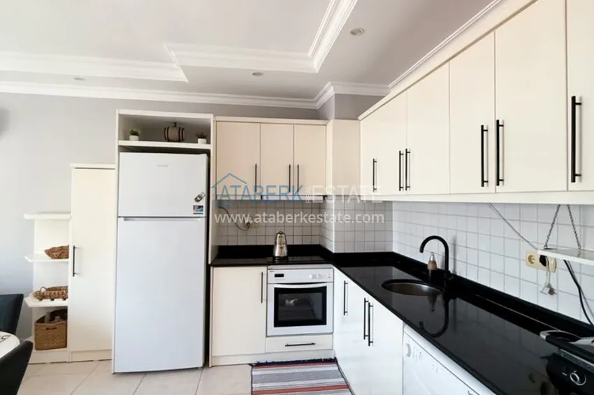 Purchase 2+1 apartment in Tosmur - furnished, with sea and mountain views, suitable for a residence permit 8