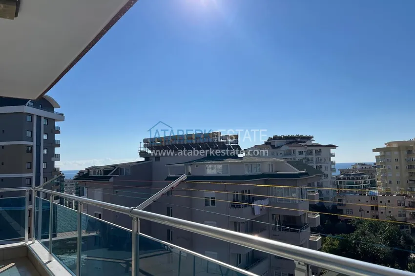 Purchase Linear 3+1 apartment with sea view in Tosmur, Alanya - suitable for citizenship and residence permit 19 