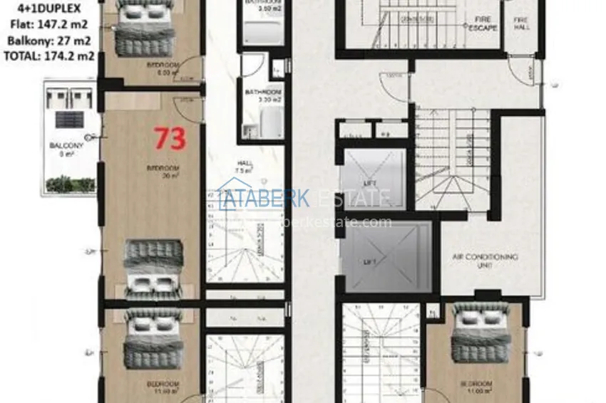 Buy cheap Modern residential complex in the center of Mahmutlar - real estate directly from the developer 14