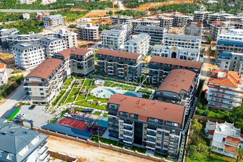 Квартира 1+1 в районе Оба с чистовой отделкой 4