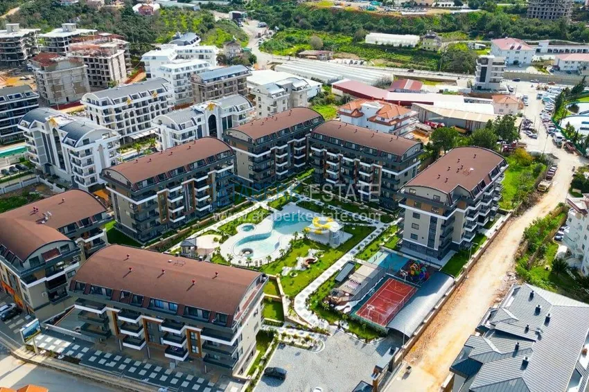 Квартира 1+1 в районе Оба с чистовой отделкой 5