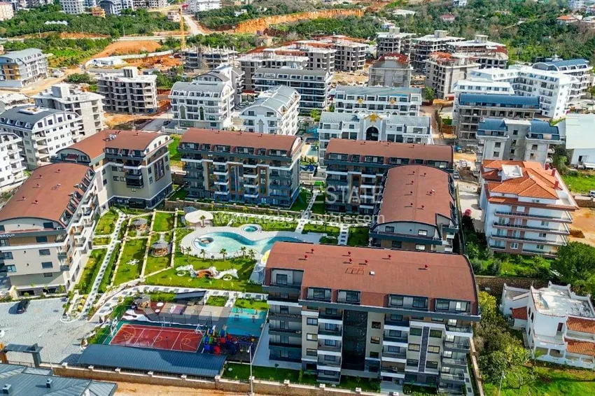 Квартира 1+1 в районе Оба с чистовой отделкой 6