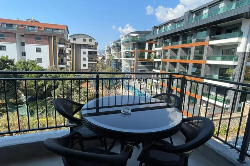 Purchase Apartment 2+1 in the Oba area - with luxury furniture and a view of the fortress 10 