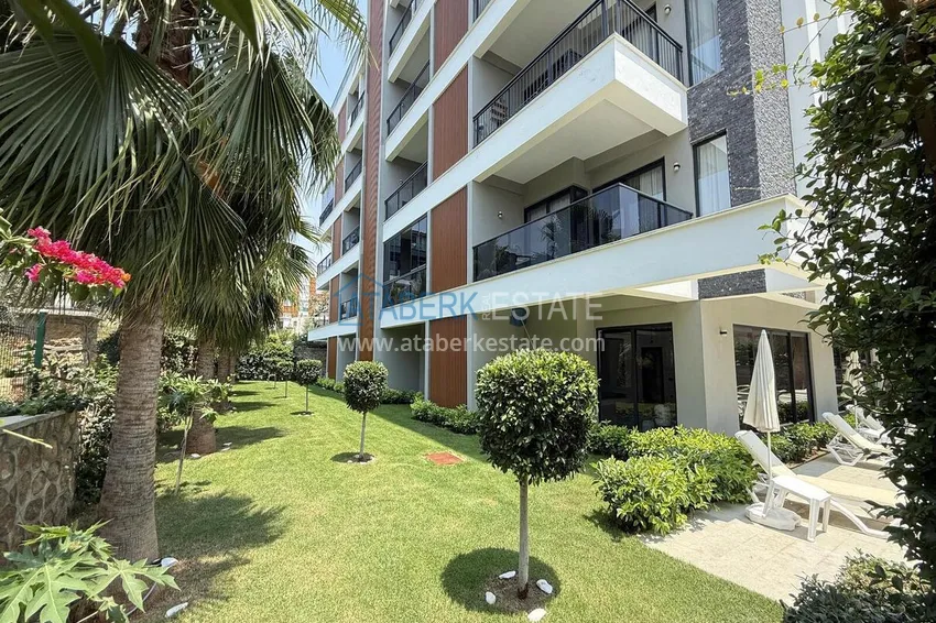 Apartment 2+1 in the Oba area - with luxury furniture and a view of the fortress 10 