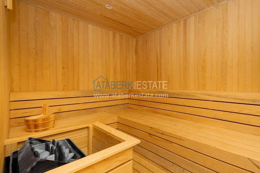 Apartment 2+1 in the Oba area - with luxury furniture and a view of the fortress 21 
