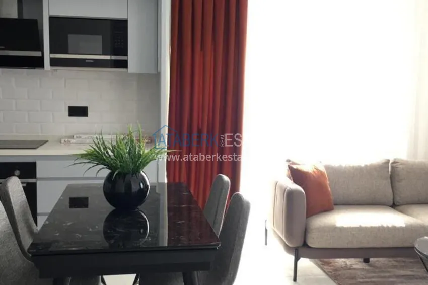 Purchase Apartment 2+1 in the Oba area - with luxury furniture and a view of the fortress 4 
