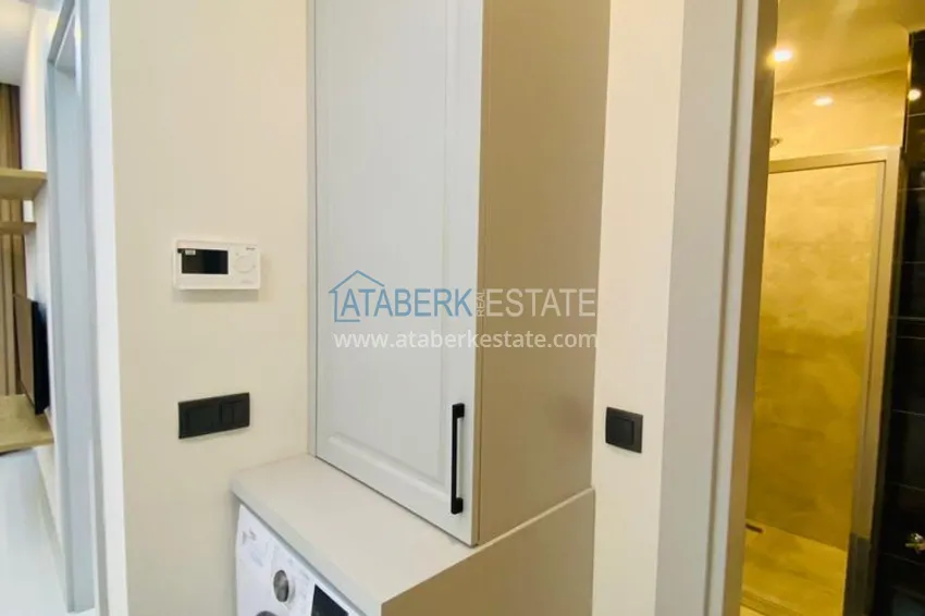 Purchase One bedroom apartment in Oba district - furnished and with a glazed balcony 9