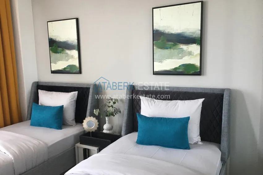 Purchase Apartment 2+1 in the Oba area - with luxury furniture and a view of the fortress 9 