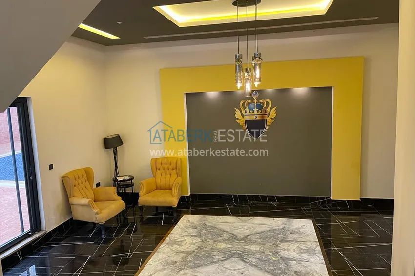 Turnkey 1+1 apartment in the center of Alanya — directly from the owner in a boutique complex 12