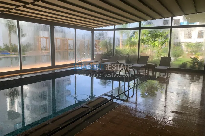 Long-term rent in Mahmutlar - furnished 1+1 apartment in a C4 resort complex 17