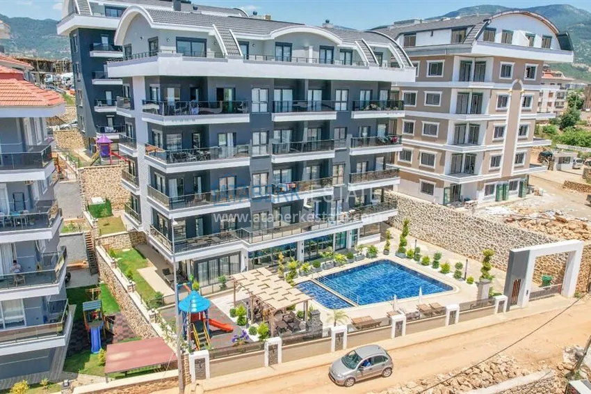 One bedroom unfurnished apartment in Oba, Alanya 1