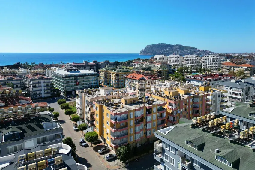 3+1 apartment with furniture and a separate kitchen in the Oba area - 450 m from the sea 2