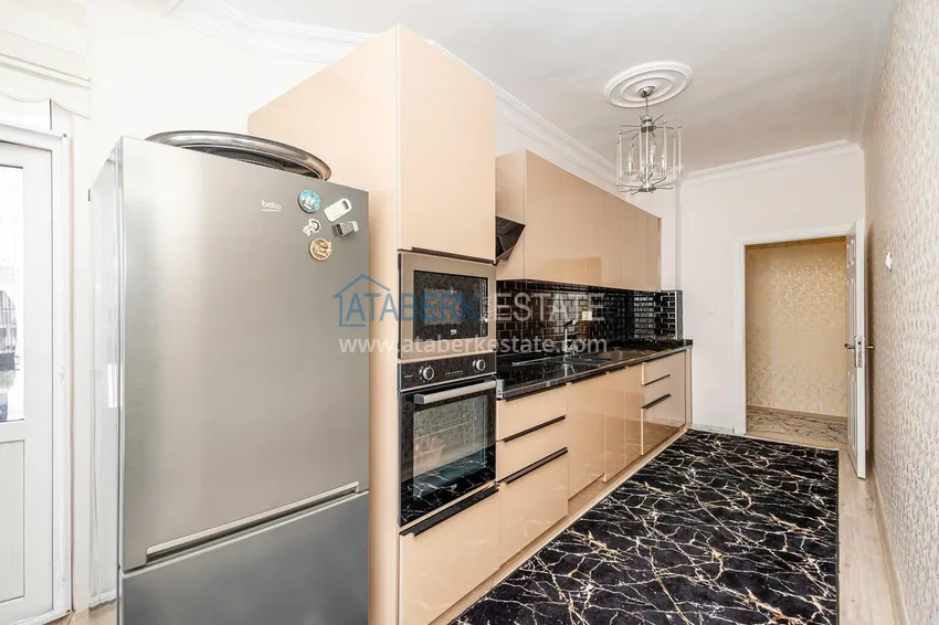 Purchase 3+1 apartment with furniture and a separate kitchen in the Oba area - 450 m from the sea 5