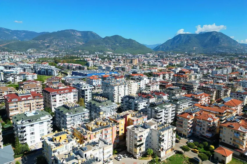 3+1 apartment with furniture and a separate kitchen in the Oba area - 450 m from the sea 7