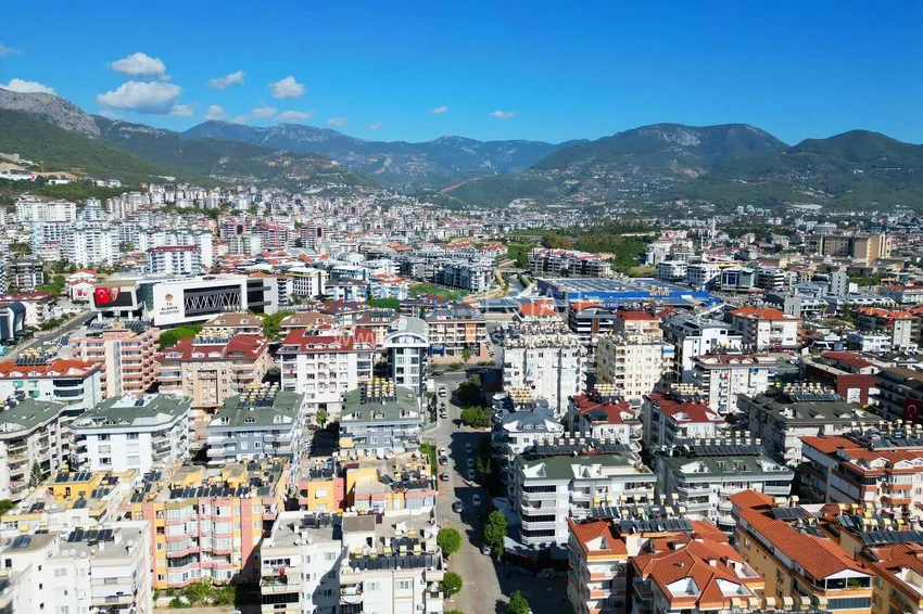 3+1 apartment with furniture and a separate kitchen in the Oba area - 450 m from the sea 8