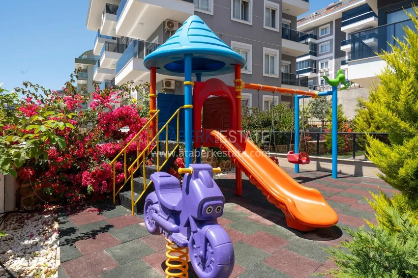One bedroom unfurnished apartment in Oba, Alanya 9