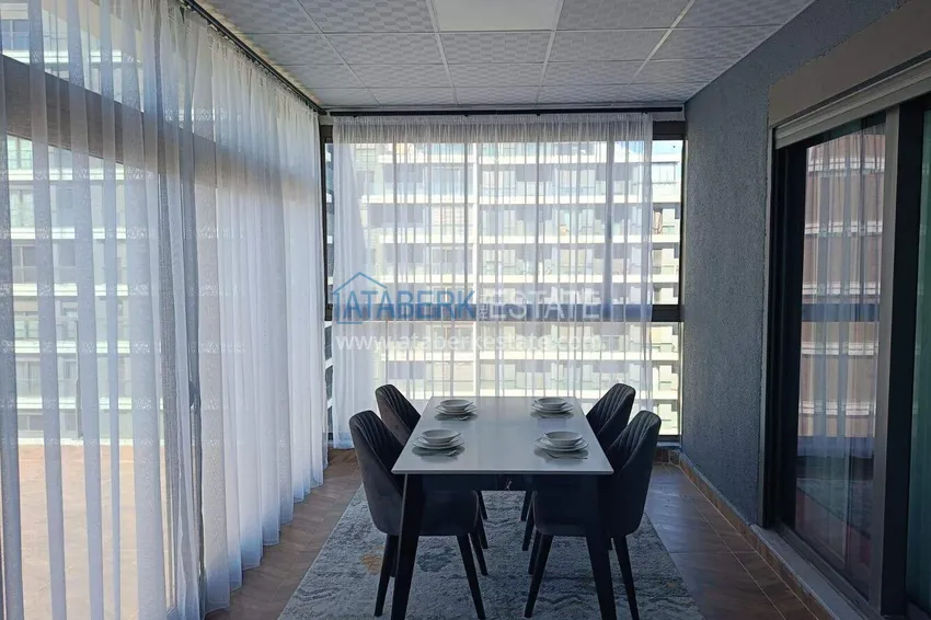 Kupuj Apartament 1+1 z meblami i dużym tarasem w Antalya Altintash - bezpośrednio od właściciela 11 