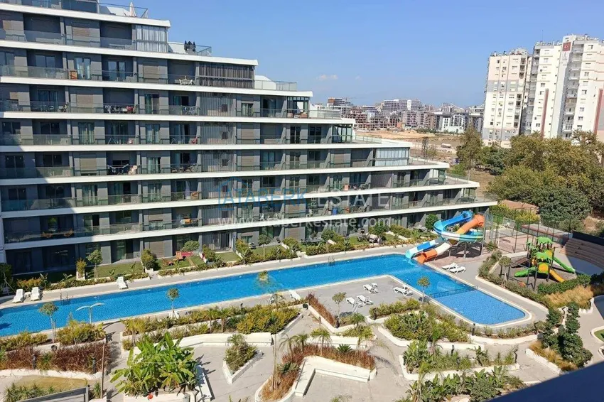 1+1 apartment with furniture and a large terrace in Antalya Altintash - directly from the owner 1