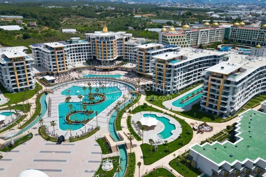 2+1 garden duplex in Turkler, Alanya - the format of a private house in a resort residence 4