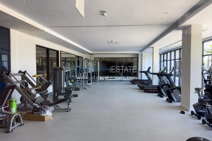 2+1 garden duplex in Turkler, Alanya - the format of a private house in a resort residence 64
