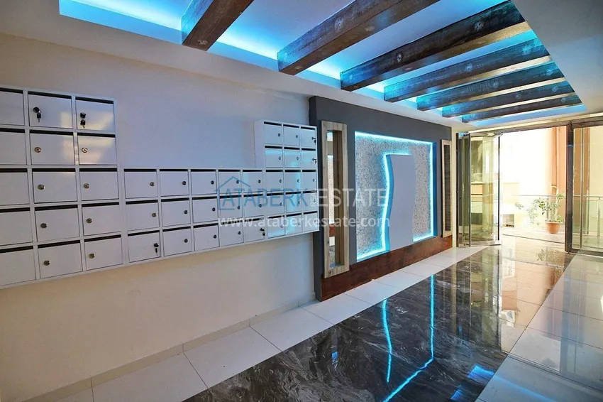 65 m2 two-room apartment in Mahmutlar — furnished and with a glazed balcony 11