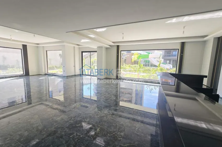 Finished 1+1 apartment in the Oba area - a residential complex on a hill 28