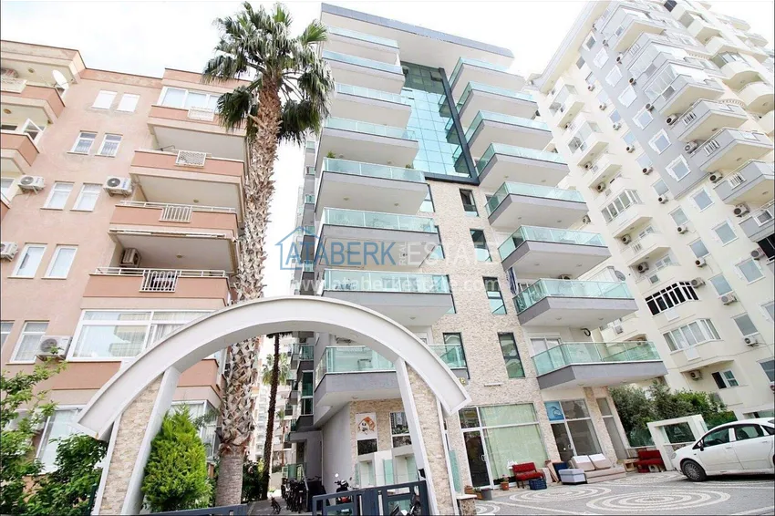 65 m2 two-room apartment in Mahmutlar — furnished and with a glazed balcony 2
