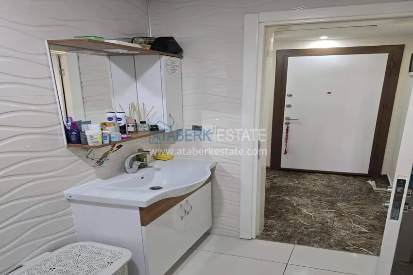 Purchase 65 m2 two-room apartment in Mahmutlar — furnished and with a glazed balcony 1