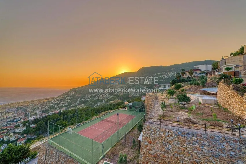 Purchase 5+1 triplex villa for citizenship and residence permit in Alanya, Bektash — furnished and with panoramic views 25