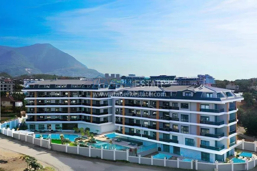 Modern premium residential complex in Oba, Alanya 2