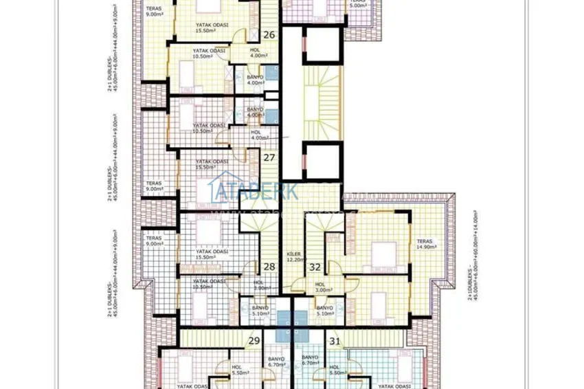 Buy cheap Modern premium residential complex in Oba, Alanya 7