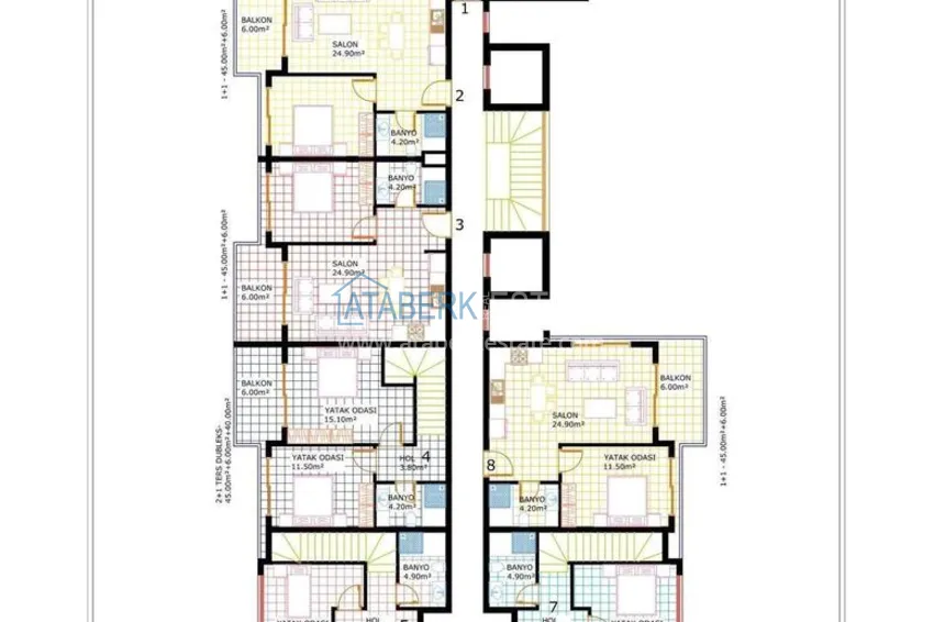 Buy cheap Modern premium residential complex in Oba, Alanya 3