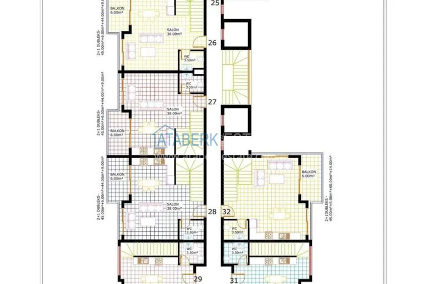 Buy cheap Modern premium residential complex in Oba, Alanya 6