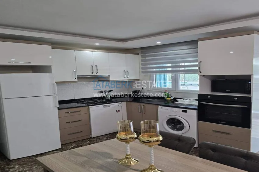 Purchase 65 m2 two-room apartment in Mahmutlar — furnished and with a glazed balcony 4