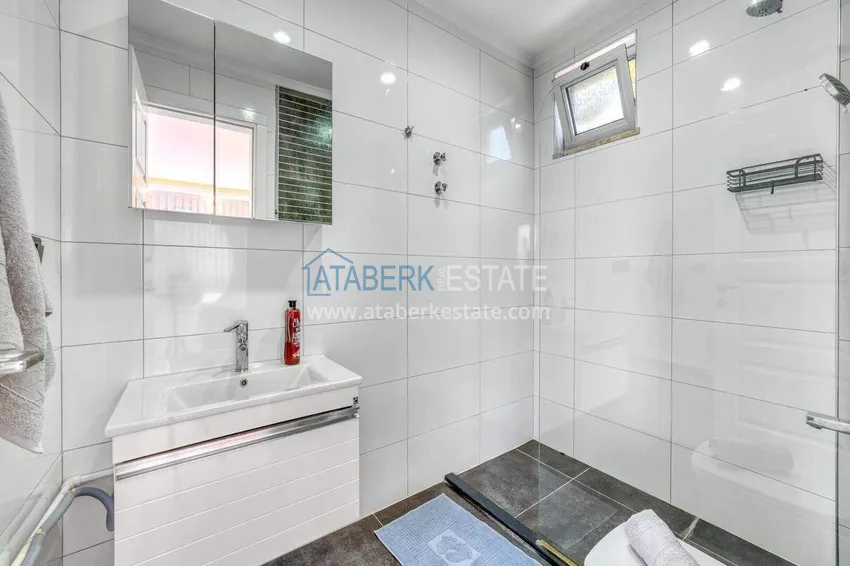 Purchase 5+1 triplex villa for citizenship and residence permit in Alanya, Bektash — furnished and with panoramic views 56