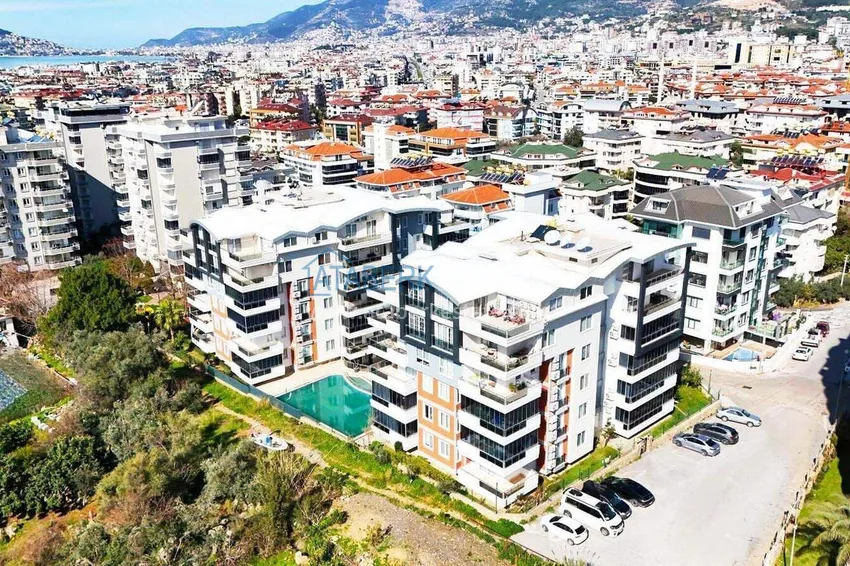 5+1 duplex with separate kitchen in Tosmur - suitable for citizenship and residence permit 5