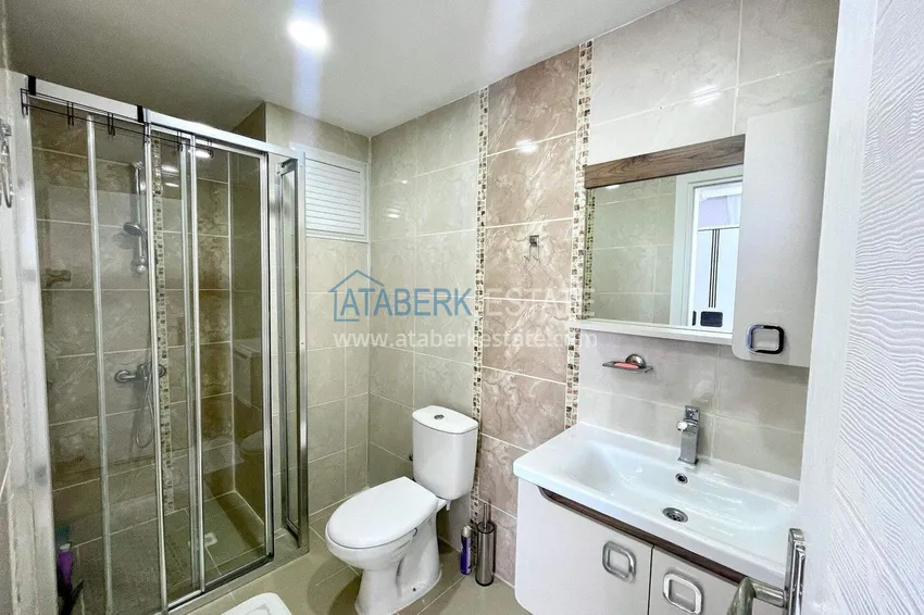 Purchase 2+1 apartment in the center of Mahmutlar — south side, new furniture, separate kitchen 10 