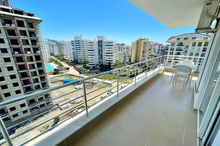Purchase 2+1 apartment in the center of Mahmutlar — south side, new furniture, separate kitchen 12 