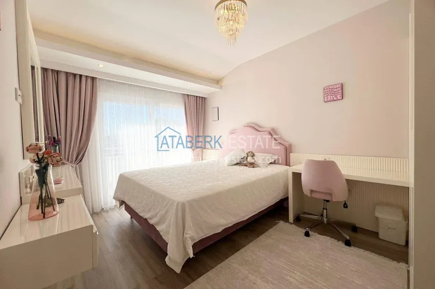 Purchase 2+1 penthouse duplex in Avsallar with furniture in a modern complex 17