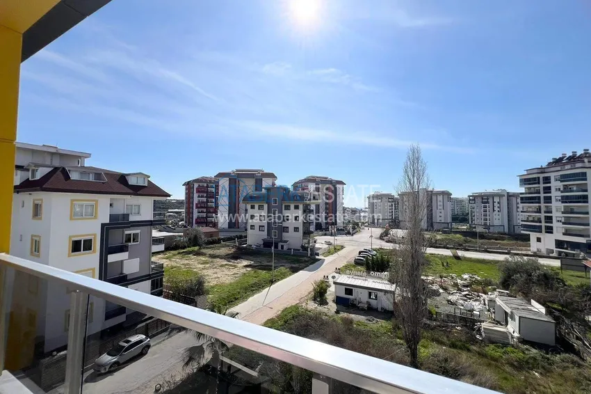 Purchase 2+1 penthouse duplex in Avsallar with furniture in a modern complex 24