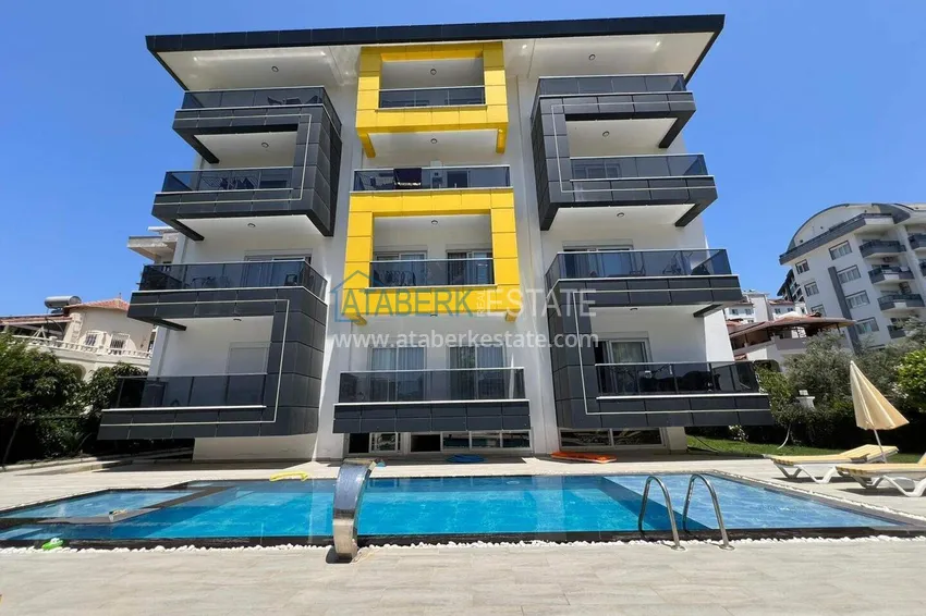 2+1 penthouse duplex in Avsallar with furniture in a modern complex 3