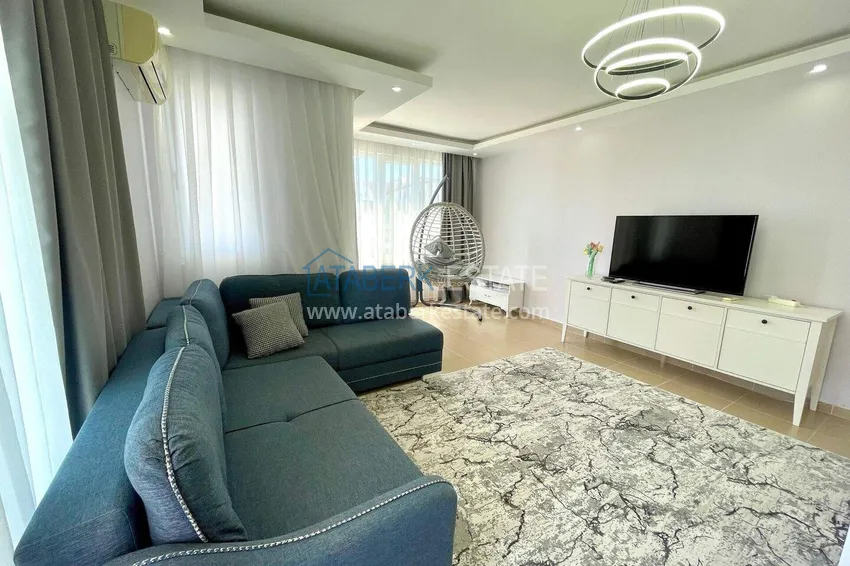 Purchase 2+1 apartment in the center of Mahmutlar — south side, new furniture, separate kitchen 4 