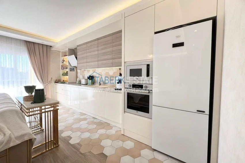 Purchase 2+1 penthouse duplex in Avsallar with furniture in a modern complex 9