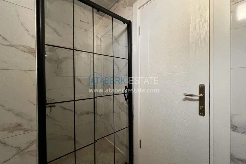 Приобрести Квартира 1+1 57 м² с видом на море в Махмутларе - современный жилой комплекс 14
