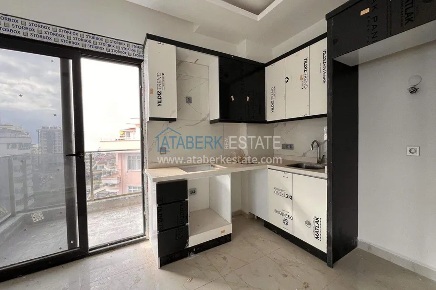 Приобрести Квартира 1+1 57 м² с видом на море в Махмутларе - современный жилой комплекс 4