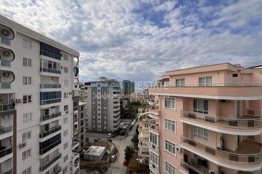 Приобрести Квартира 1+1 57 м² с видом на море в Махмутларе - современный жилой комплекс 9