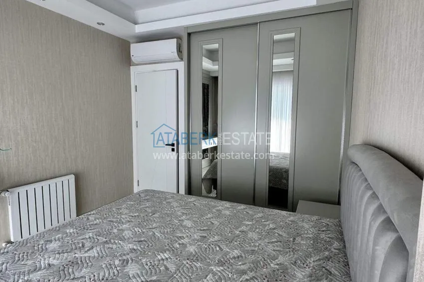 Purchase 2+1 penthouse duplex with sea view in the center of Mahmutlar - installments of up to 12 months are possible 10