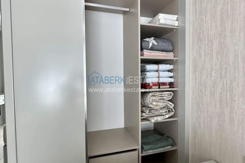 Purchase 2+1 penthouse duplex with sea view in the center of Mahmutlar - installments of up to 12 months are possible 11